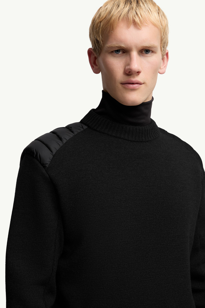 Wool Blend Down Sweater 6