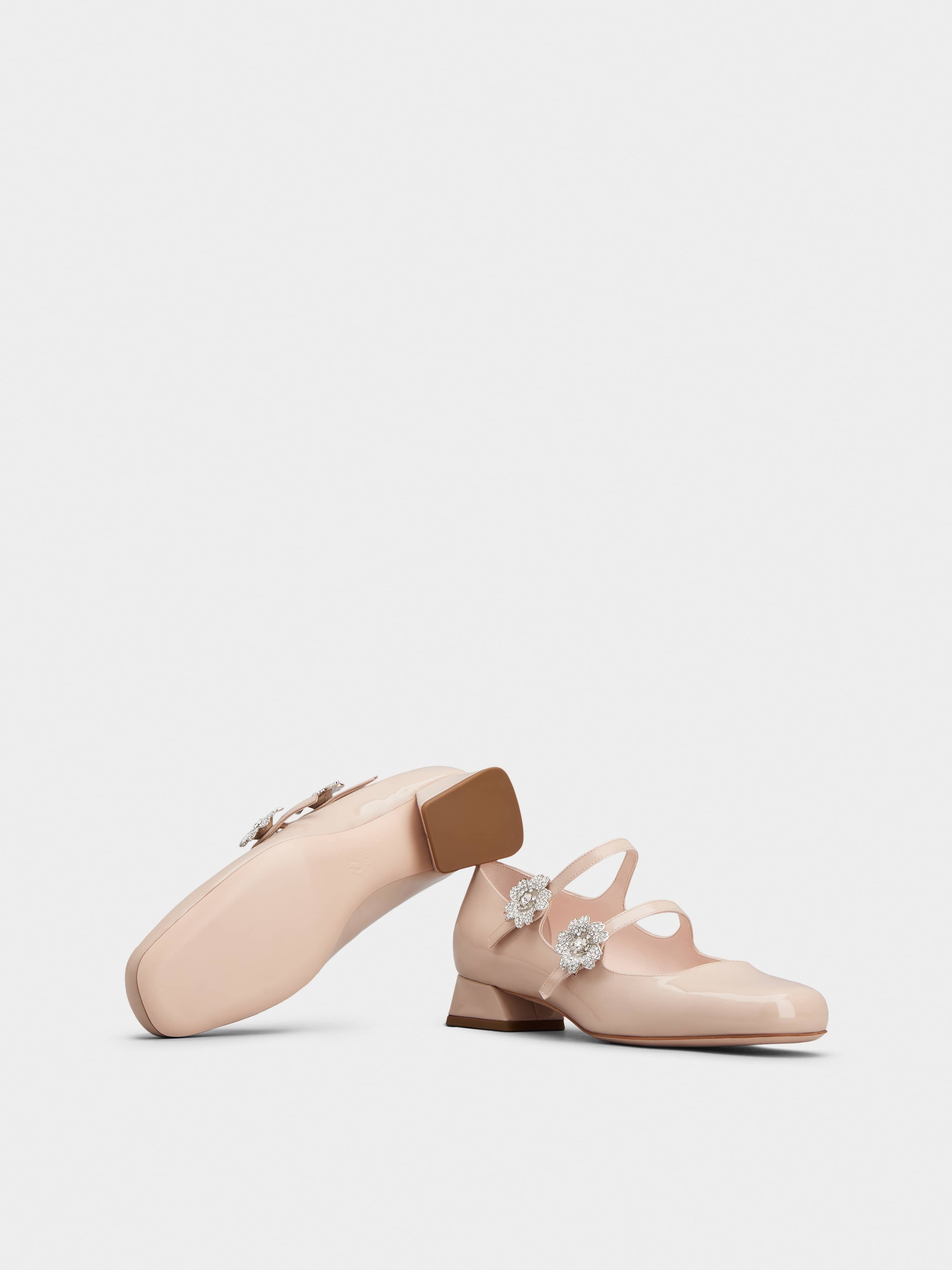 Bouquet Strass Babies Ballerinas in Patent Leather - 6
