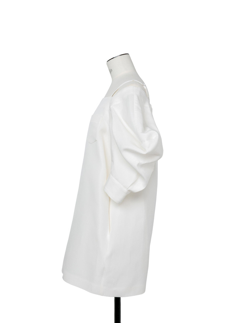 sacai Double-Faced Silk Cotton Pullover outlook