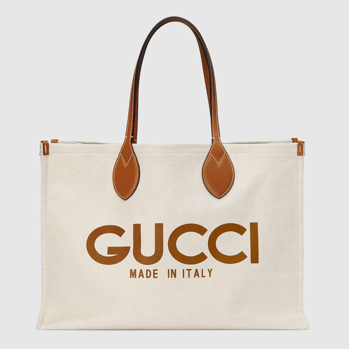 Tote bag with Gucci print - 1