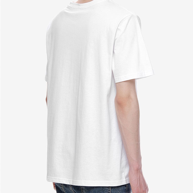 Men's Vans Asian Artist Crossover Series Printing Short Sleeve White VN0A4RATWHT - 6