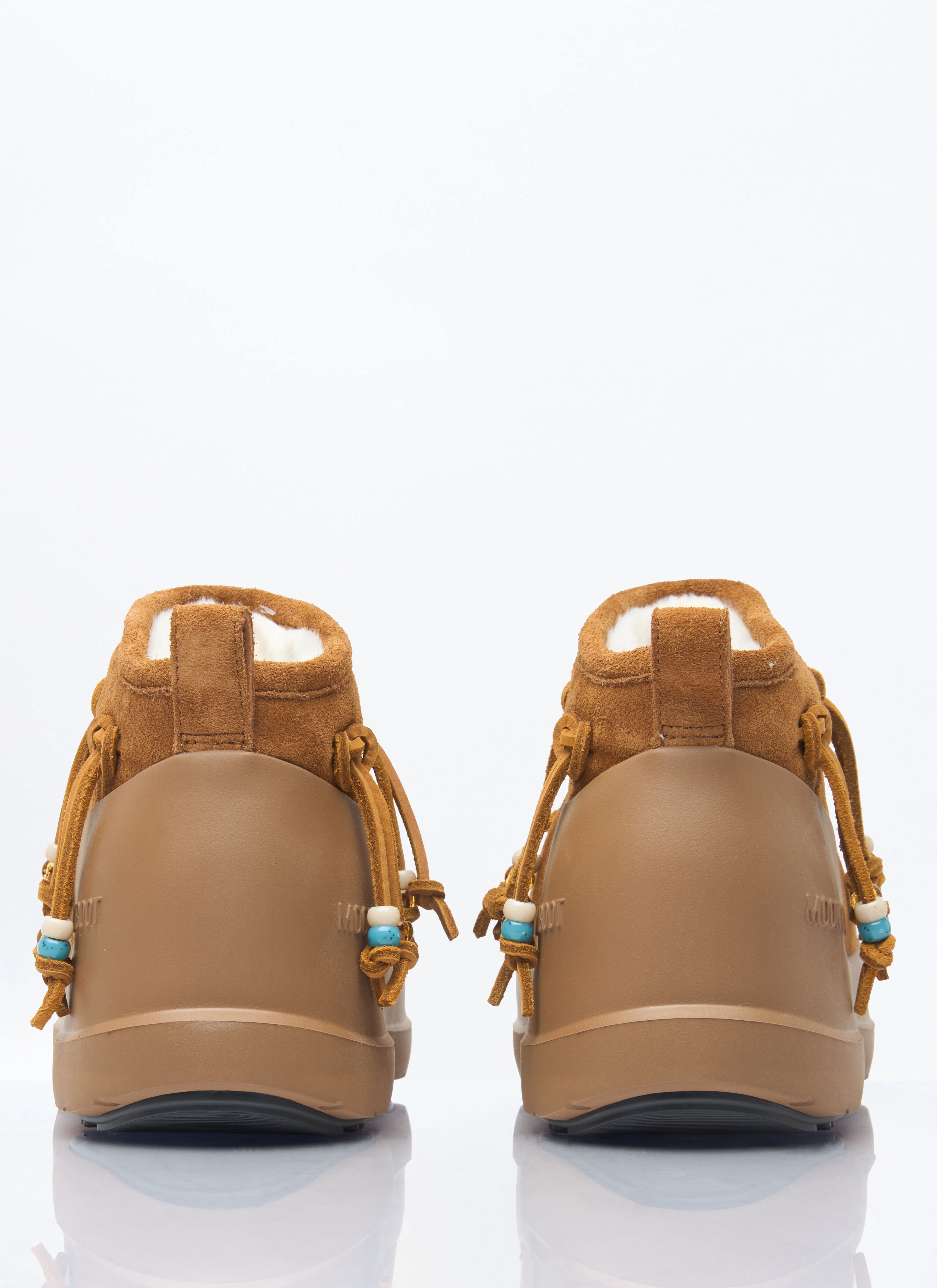 Luna Low Beads Suede Boots - 5