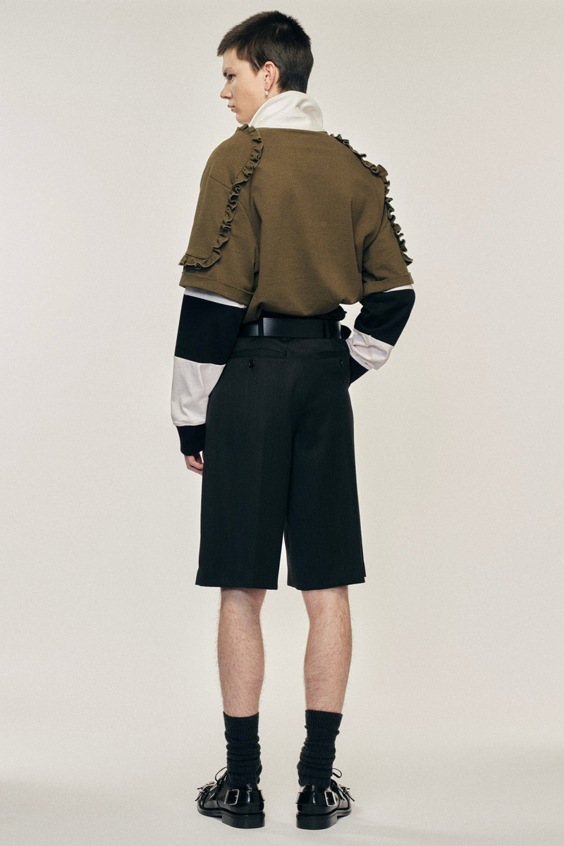 Simone Rocha Turbo Embellished Layered Ruffle Rugby Shirt outlook