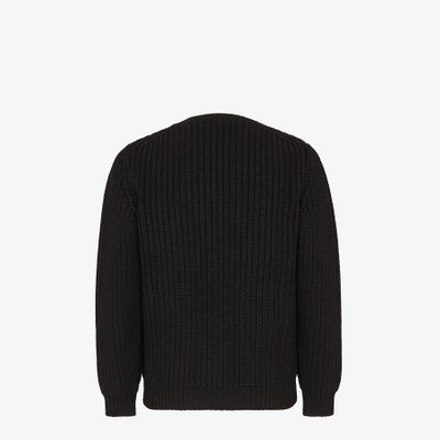 FENDI Black wool sweater outlook