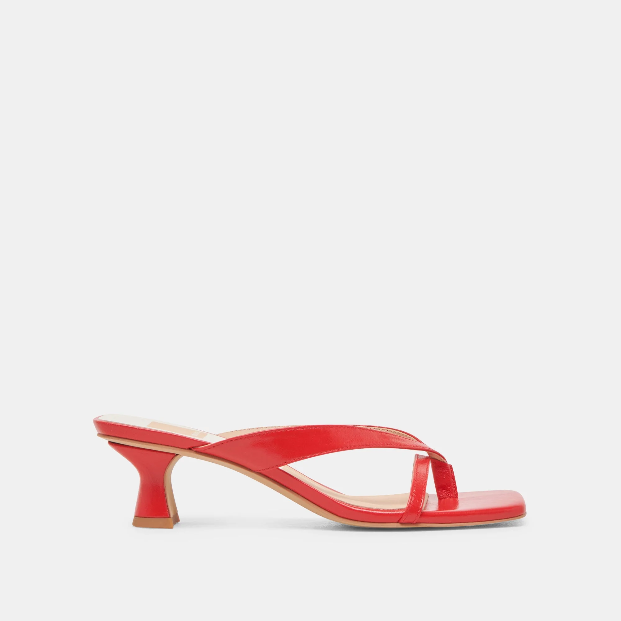 BREVEL HEELS CHILI LEATHER - 1