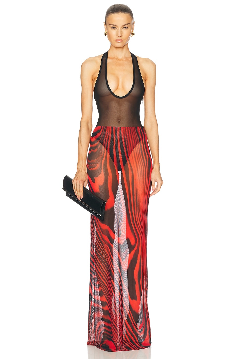 Powernet U Shape Neckline Bodysuit - 5