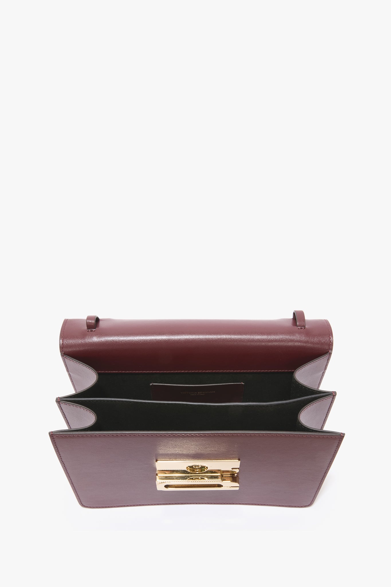 Dorian Bag In Burgundy Smooth Leather - 7