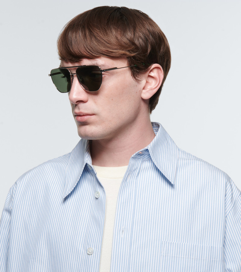 Bottega Veneta Metal-frame sunglasses outlook