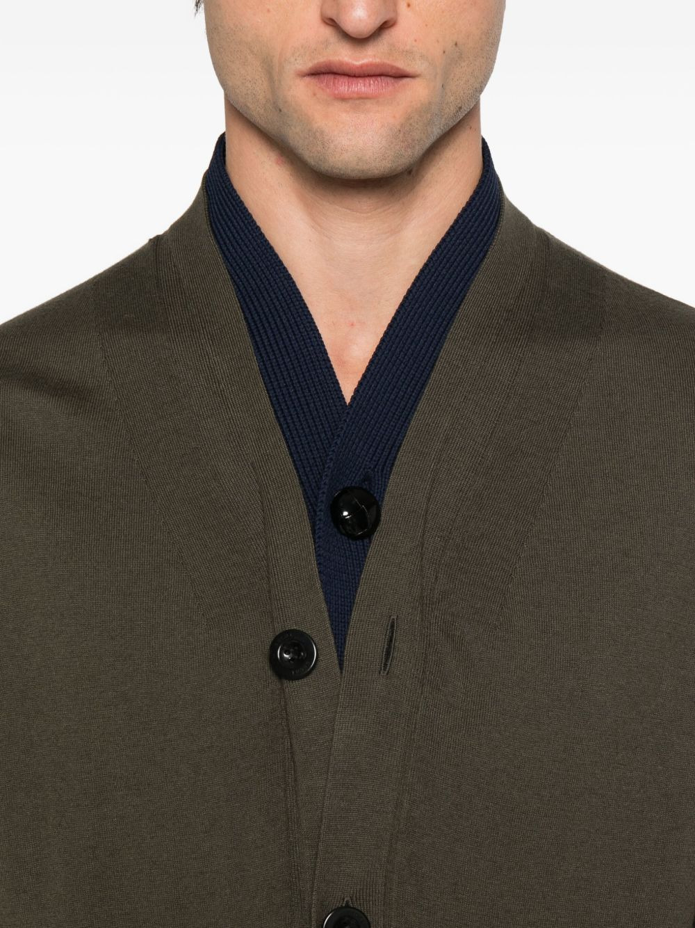 buttoned pocket cardigan - 5