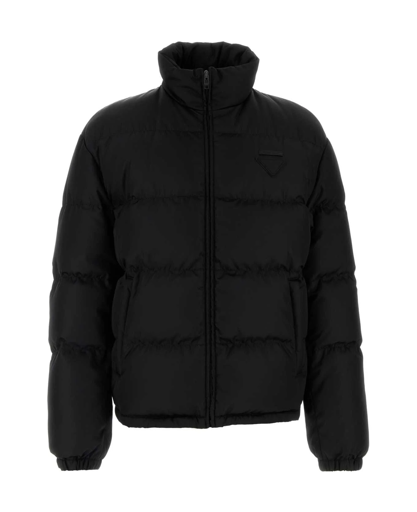 Black Re-nylon Down Jacket - 1