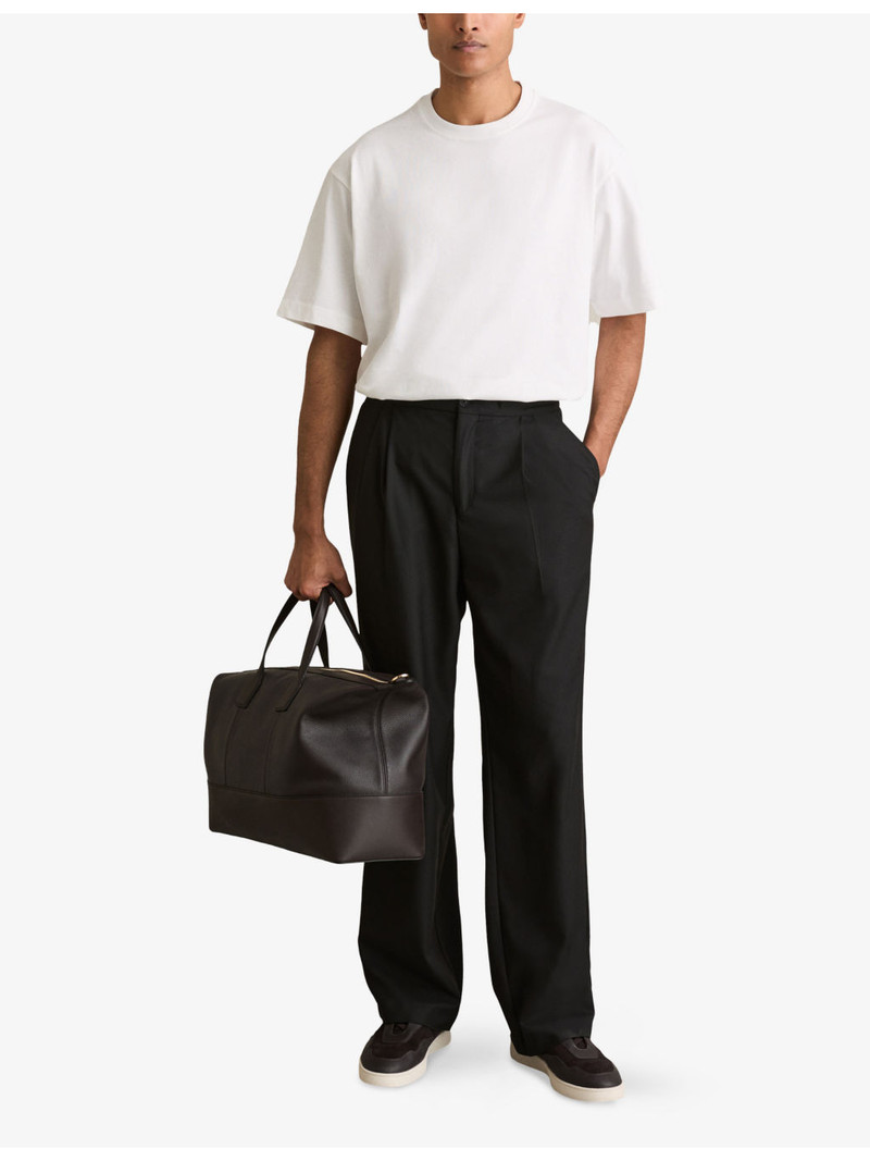 REISS Tate Relaxed-Fit Short-Sleeve Cotton T-Shirt outlook