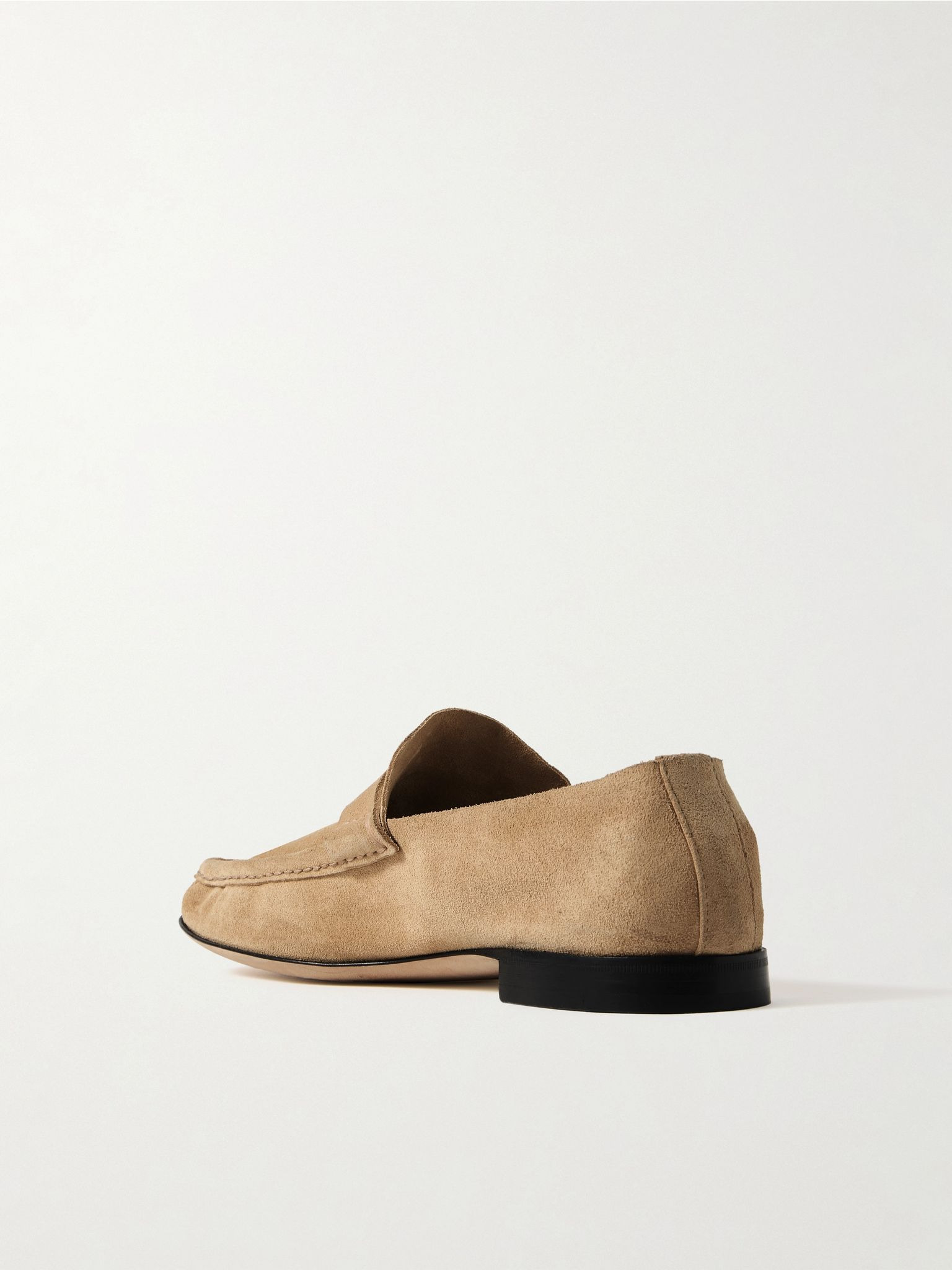 Suede loafers Beige - 3