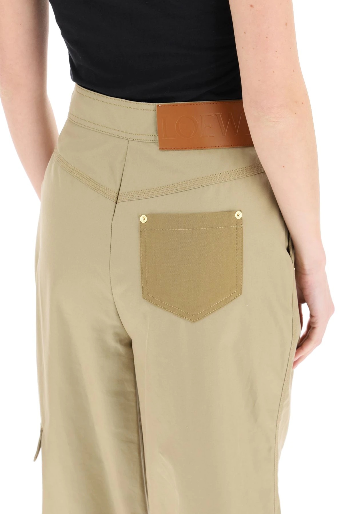 CARGO TROUSERS WITH PLEATS - 5