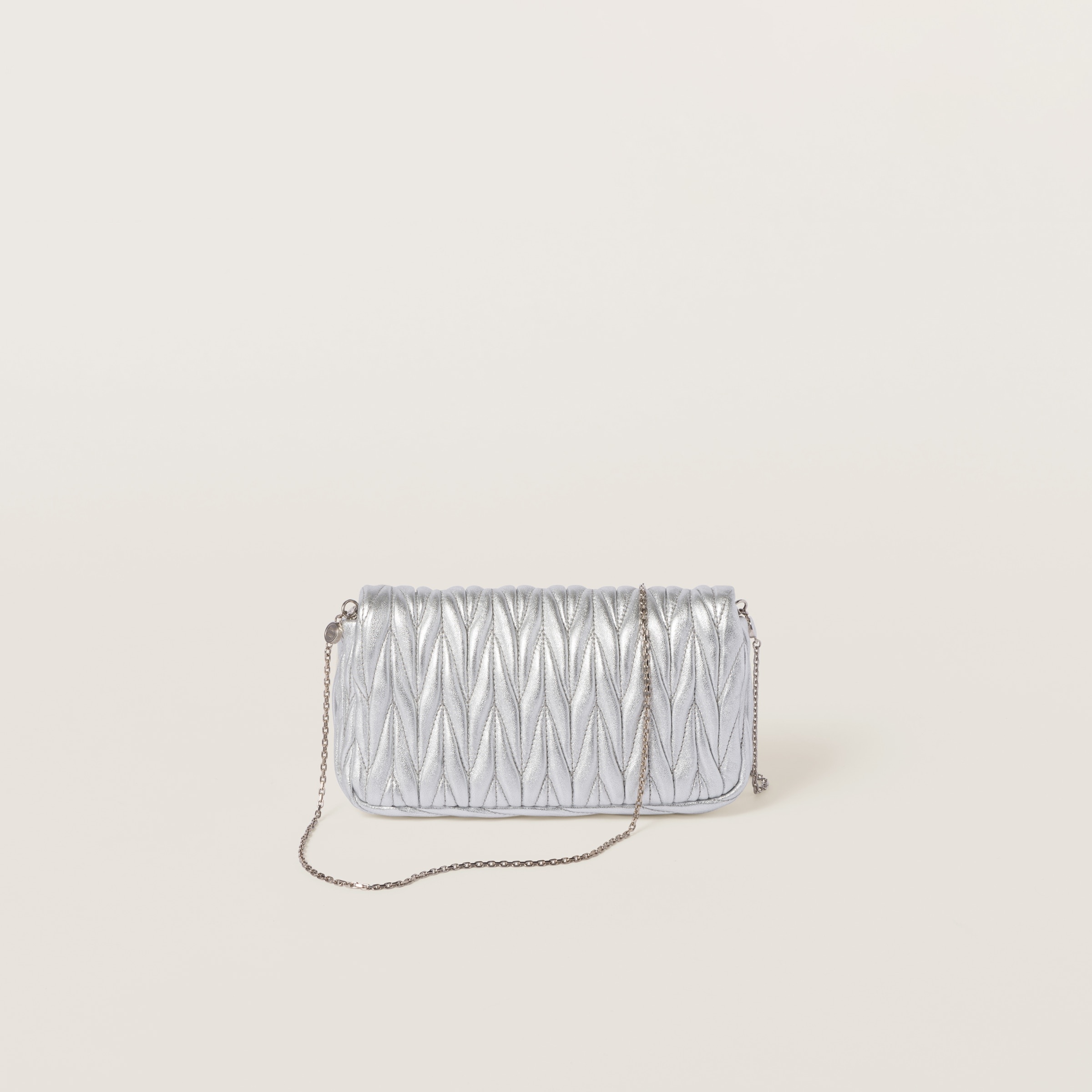 Matelassé nappa leather mini-bag - 4