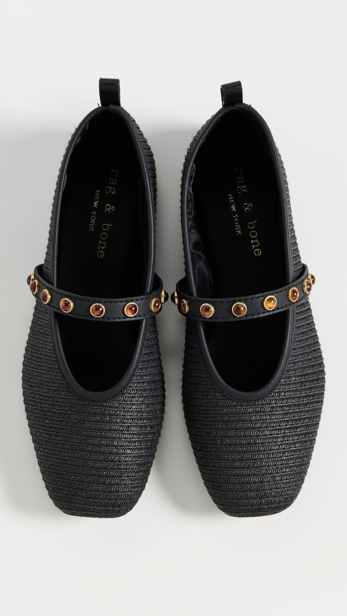 Cabochon Spire Mary Janes - 4