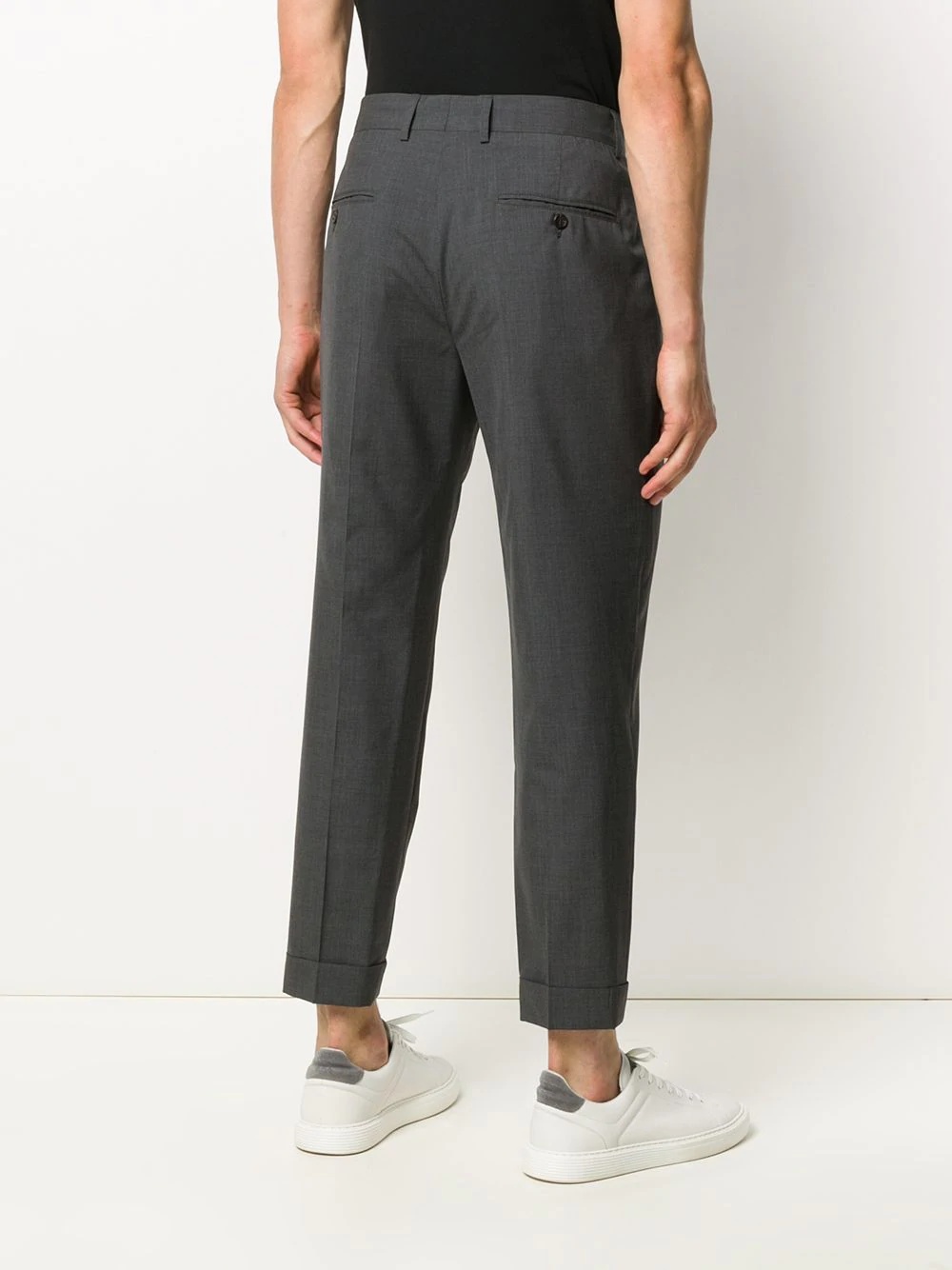 cropped tailored trousers - 4