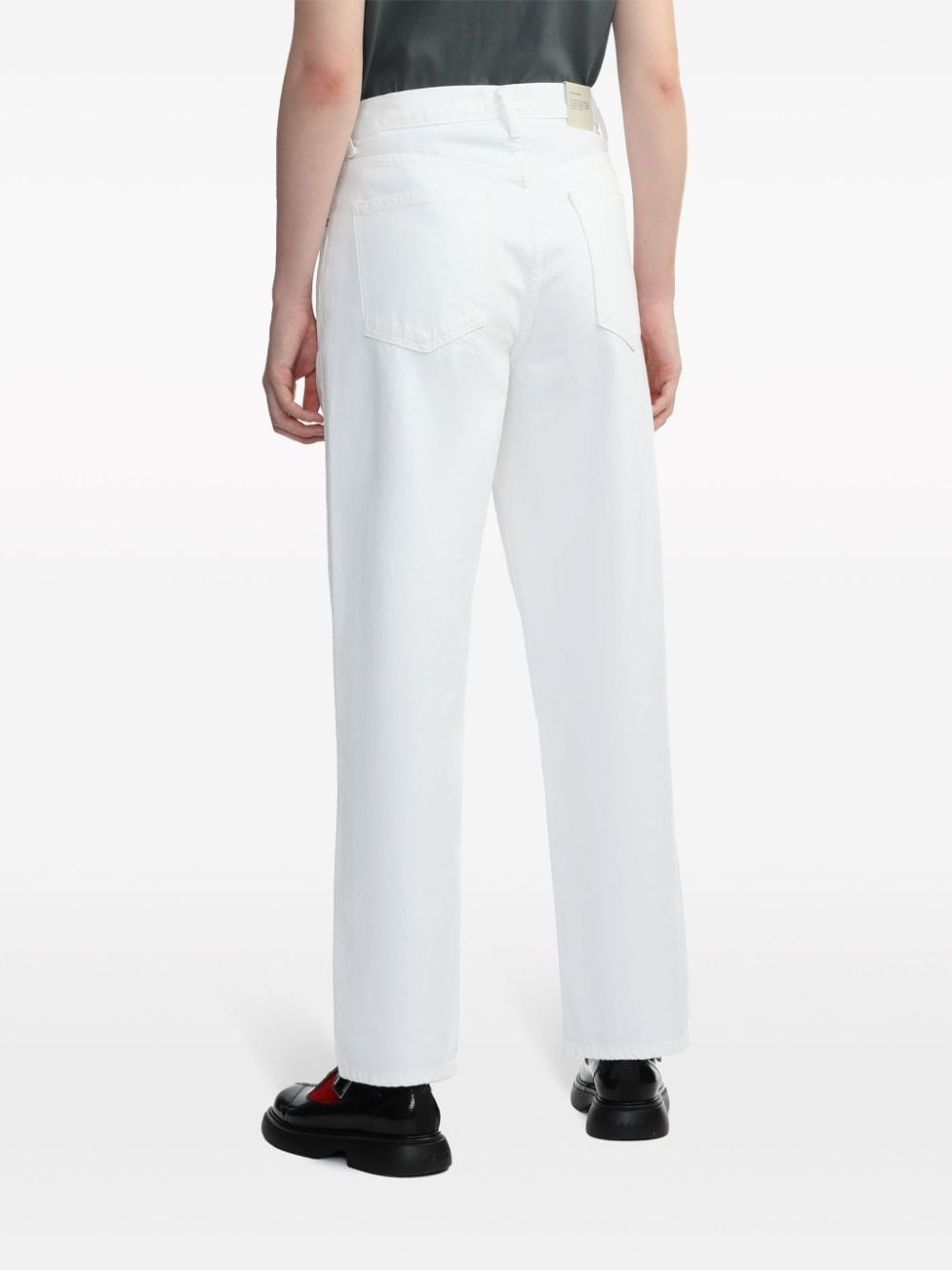 Criss Cross straight-leg jeans - 4