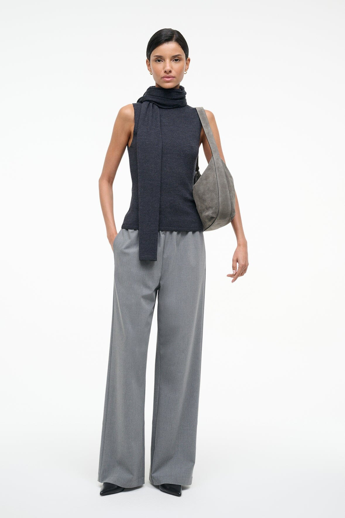 STAUD CANAL TOP CHARCOAL - 2