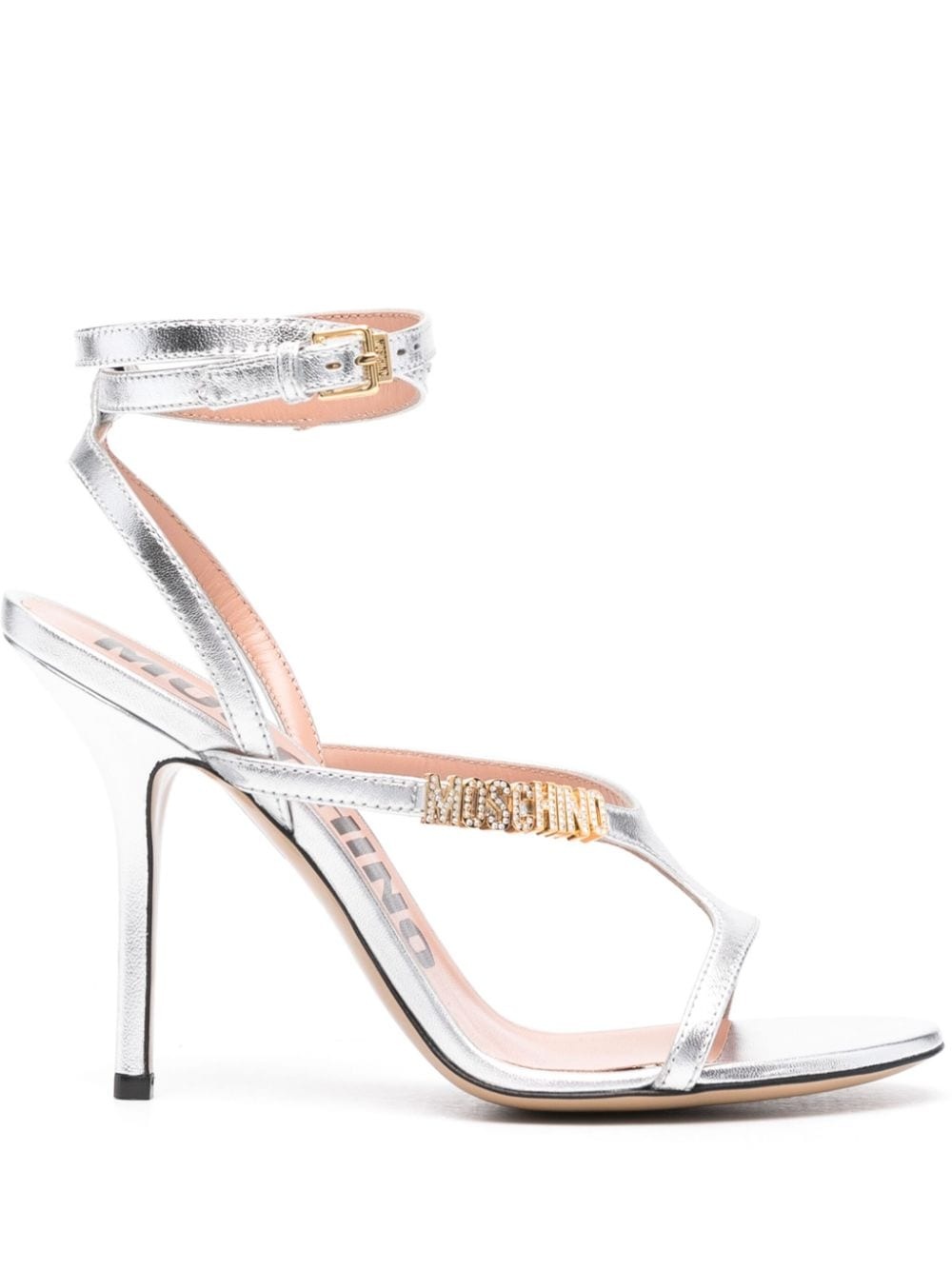 105mm logo-plaque sandals - 1