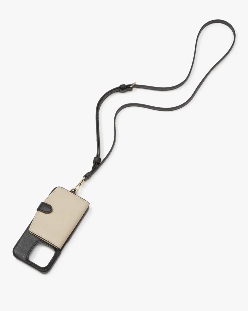 Morgan Colorblocked iPhone 15 Pro Cardholder Crossbody - 1