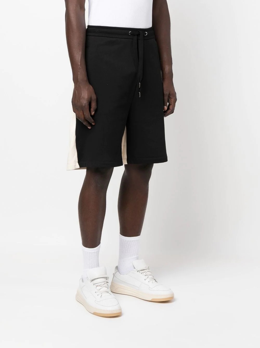 VLTN two-tone track shorts - 3