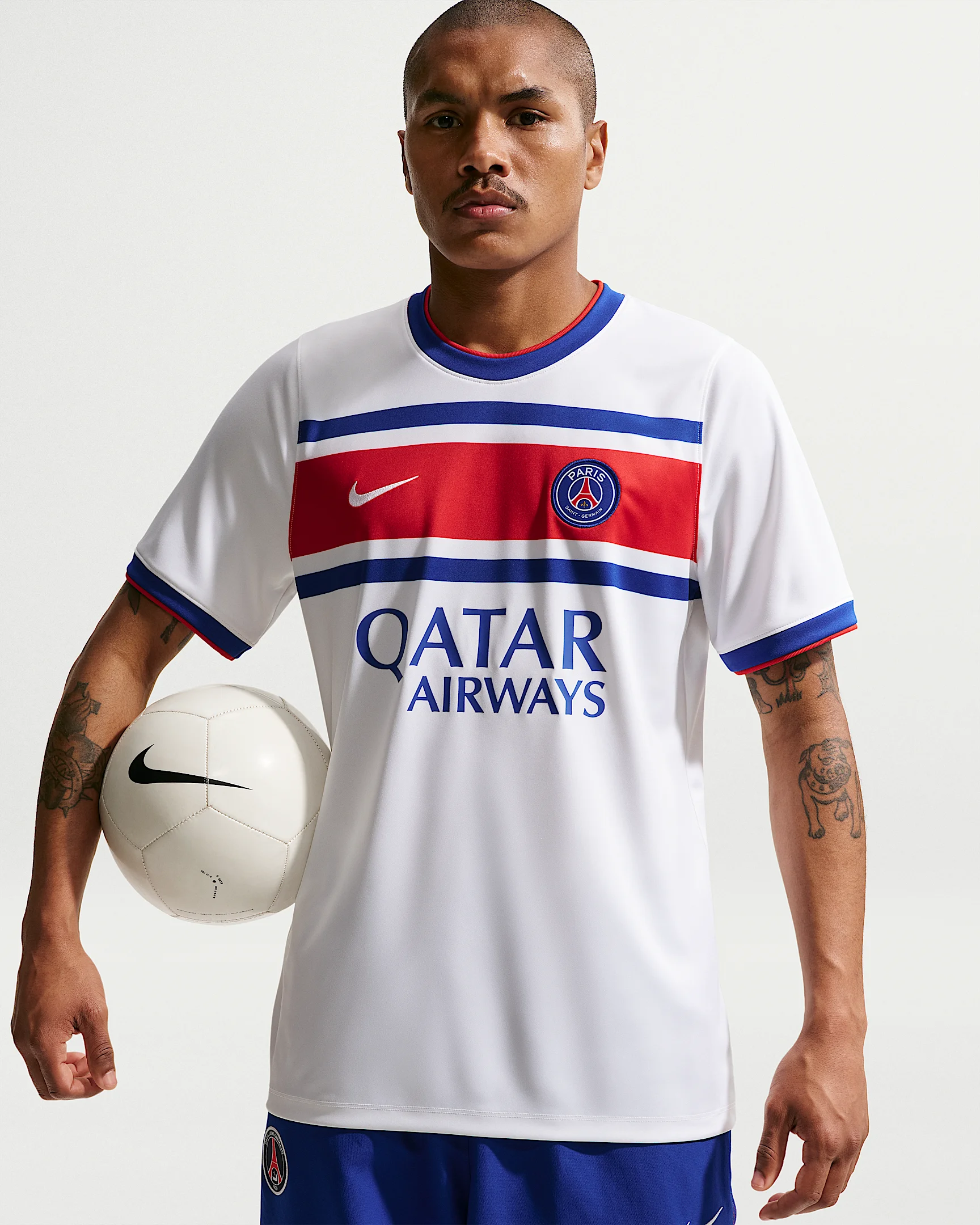 Paris Saint-Germain Home Men's Nike Dri-FIT Soccer Pre-Match Top - 1
