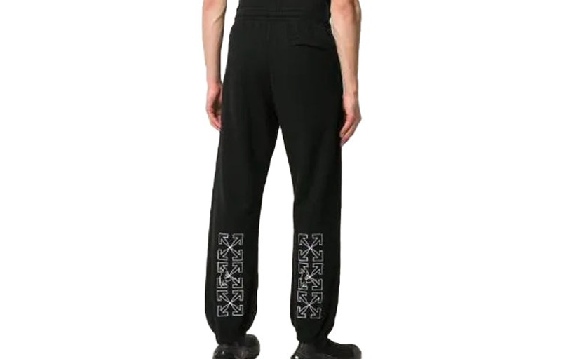 Off-White Off-White Arrow Printing Sports Long Pants Black OMCH029E20FLE0061001 outlook