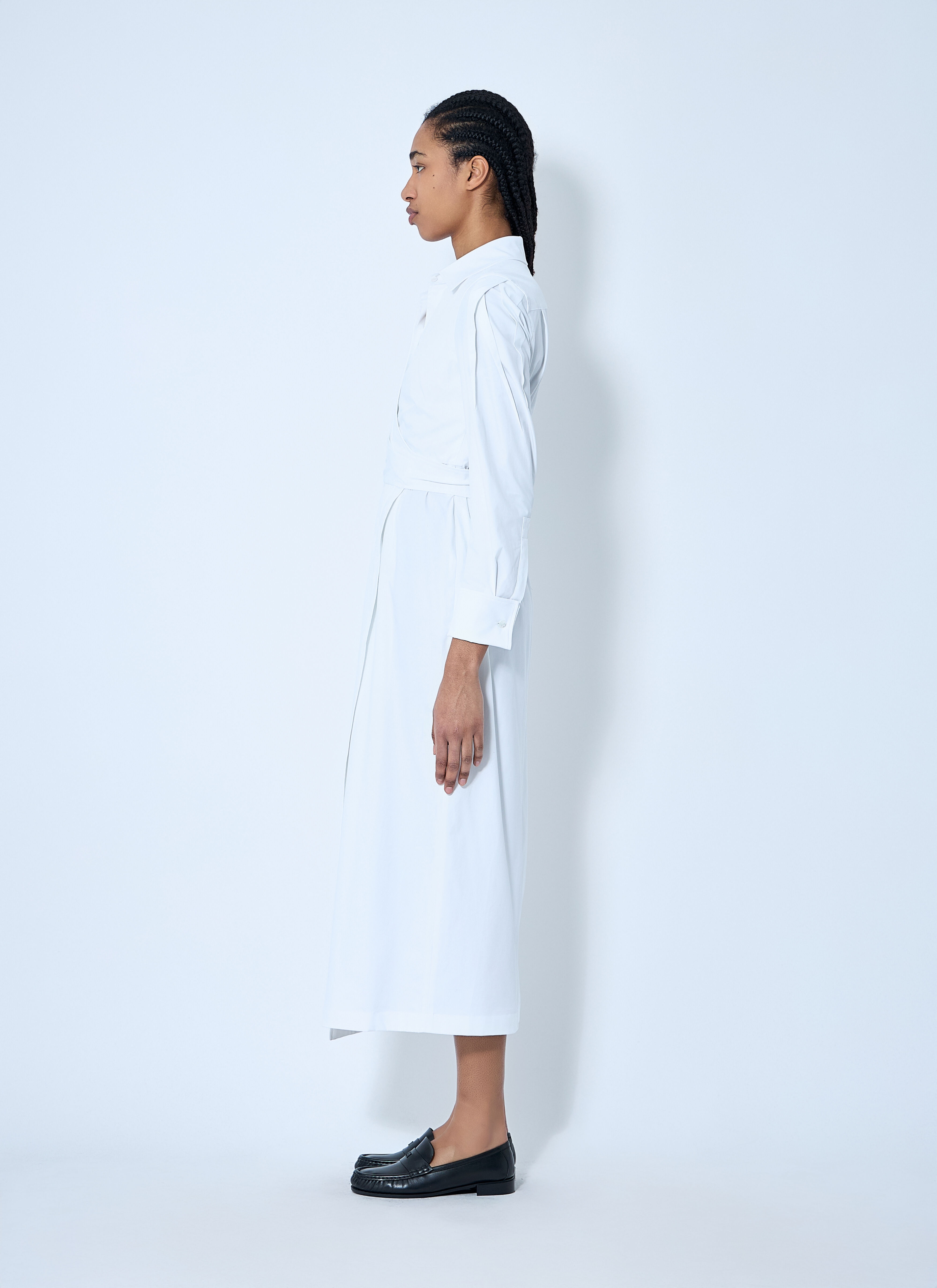 Poplin Shirt Dress - 3