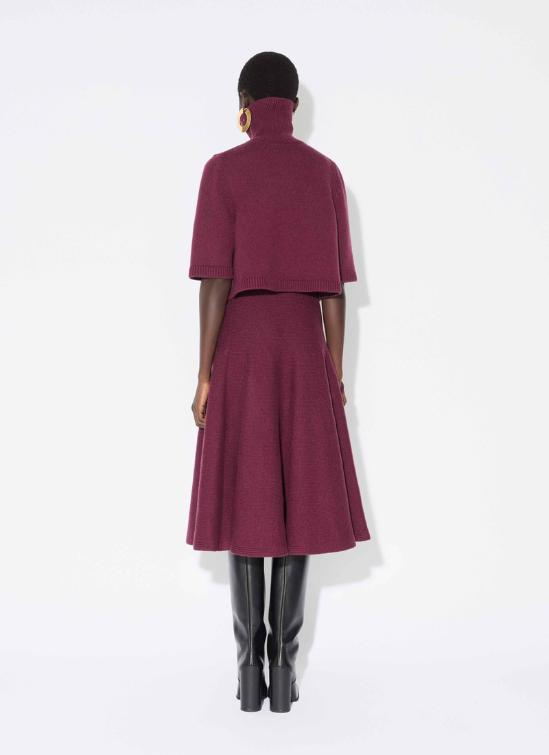 Alaïa CASHMERE KNIT FLARE SKIRT outlook