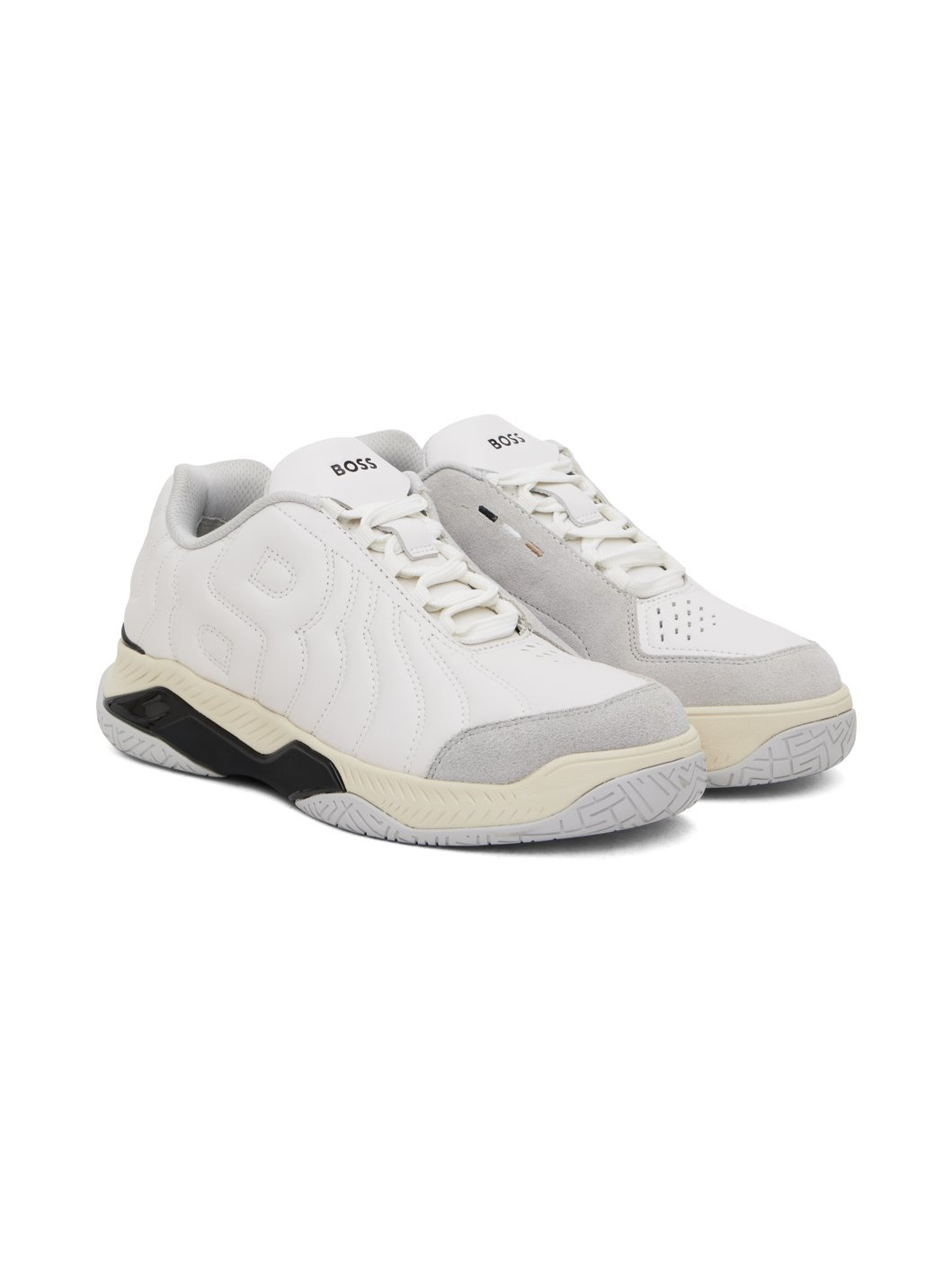 White Courtstride Sneakers - 4