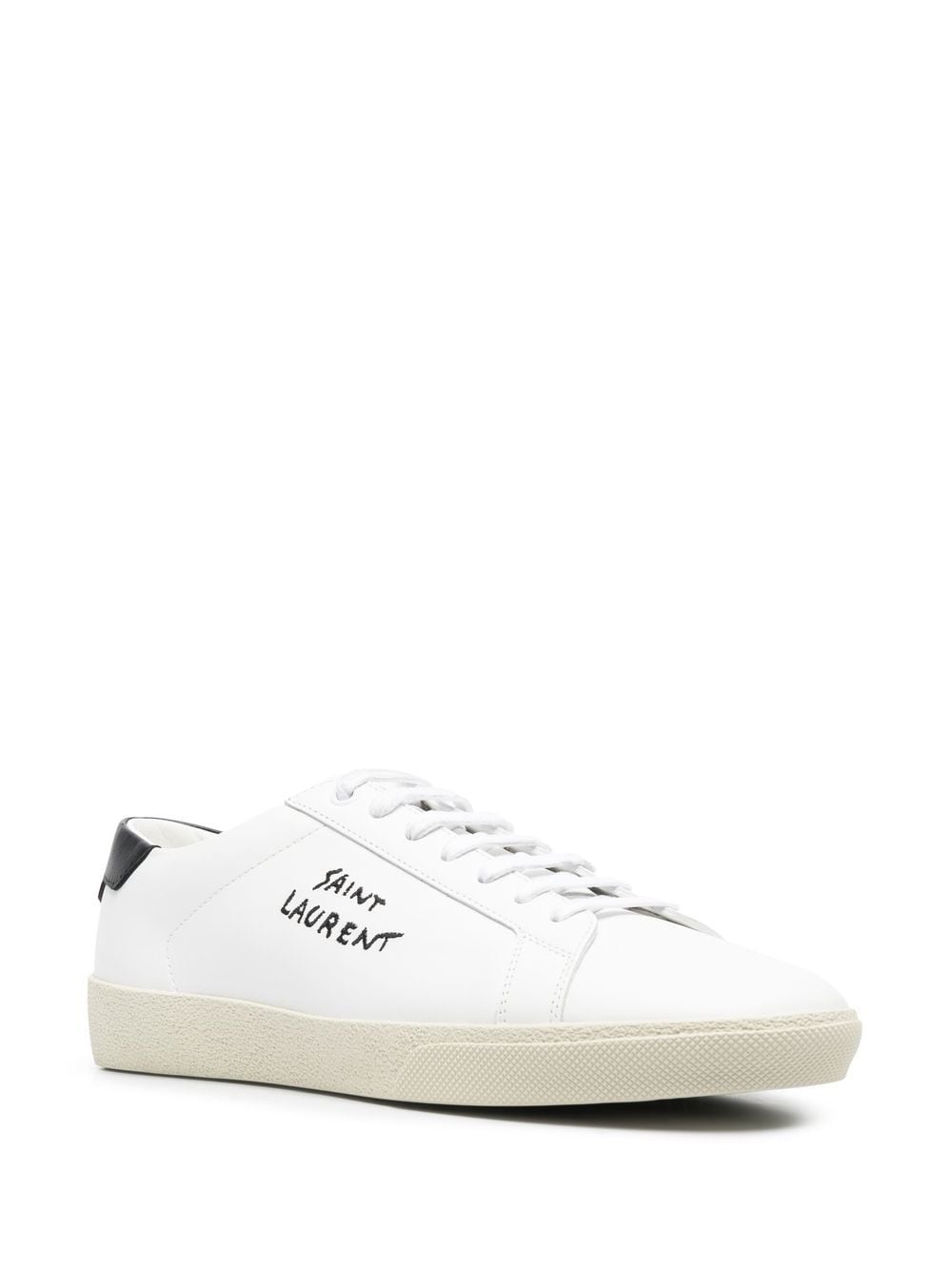logo-embroidered low-top sneakers - 2