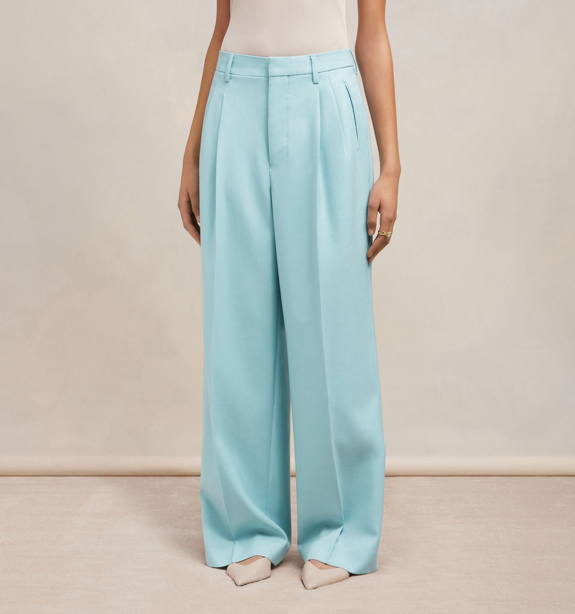 Straight Fit Trousers - 6