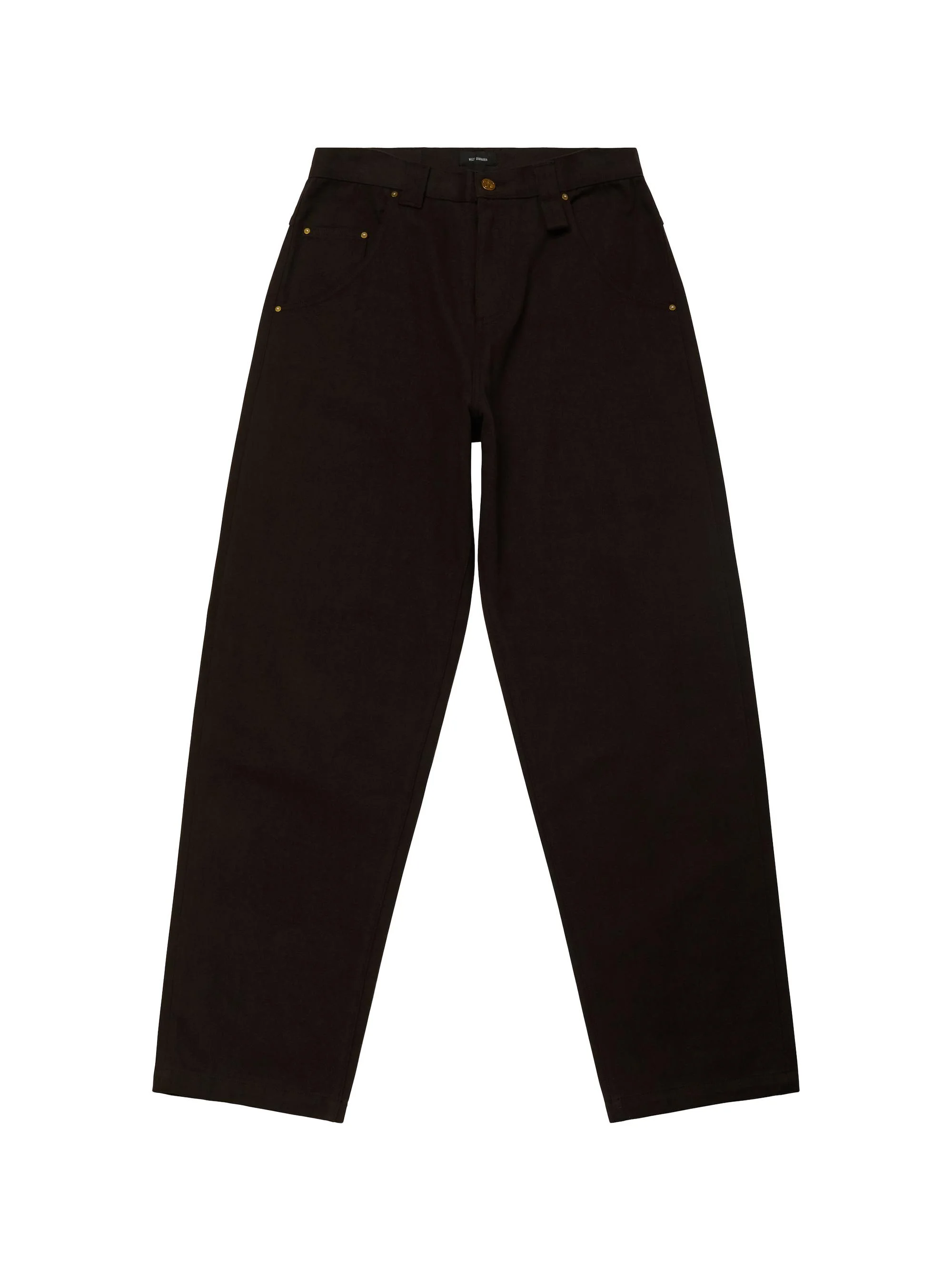 Men's Bad Boy Cotton High-Rise Tapered Jeans - Black - 1