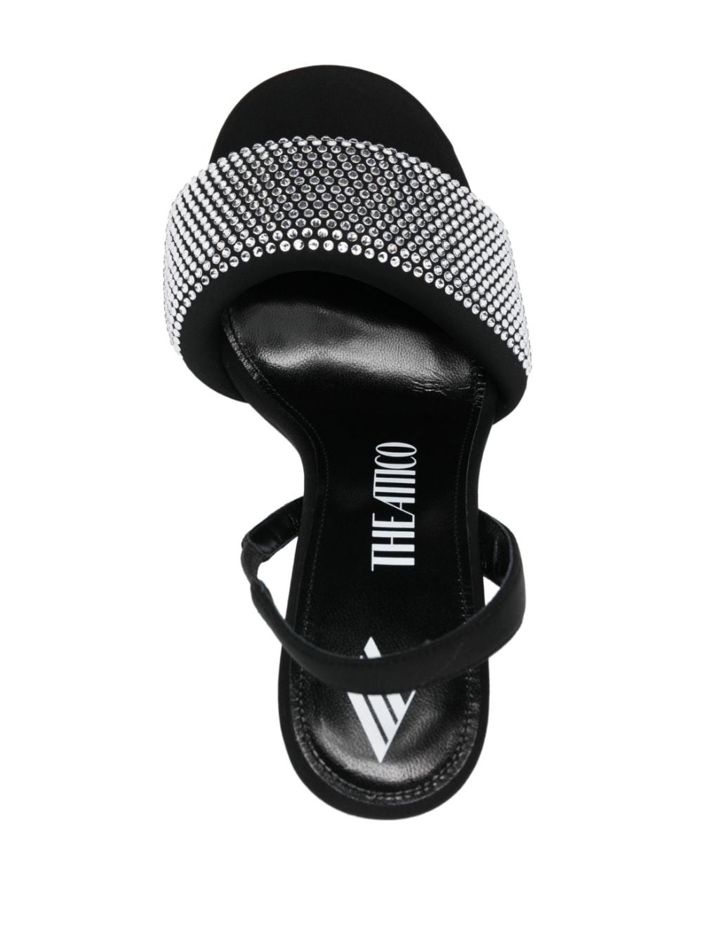 Rem 105mm crystal-embellished sandals - 4