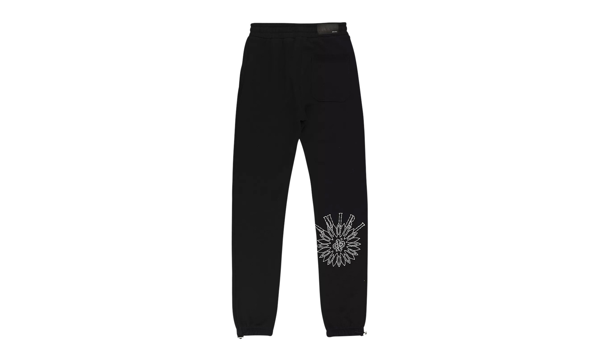 CRYSTAL STICK POKE SWEATPANTS "Black" - 2