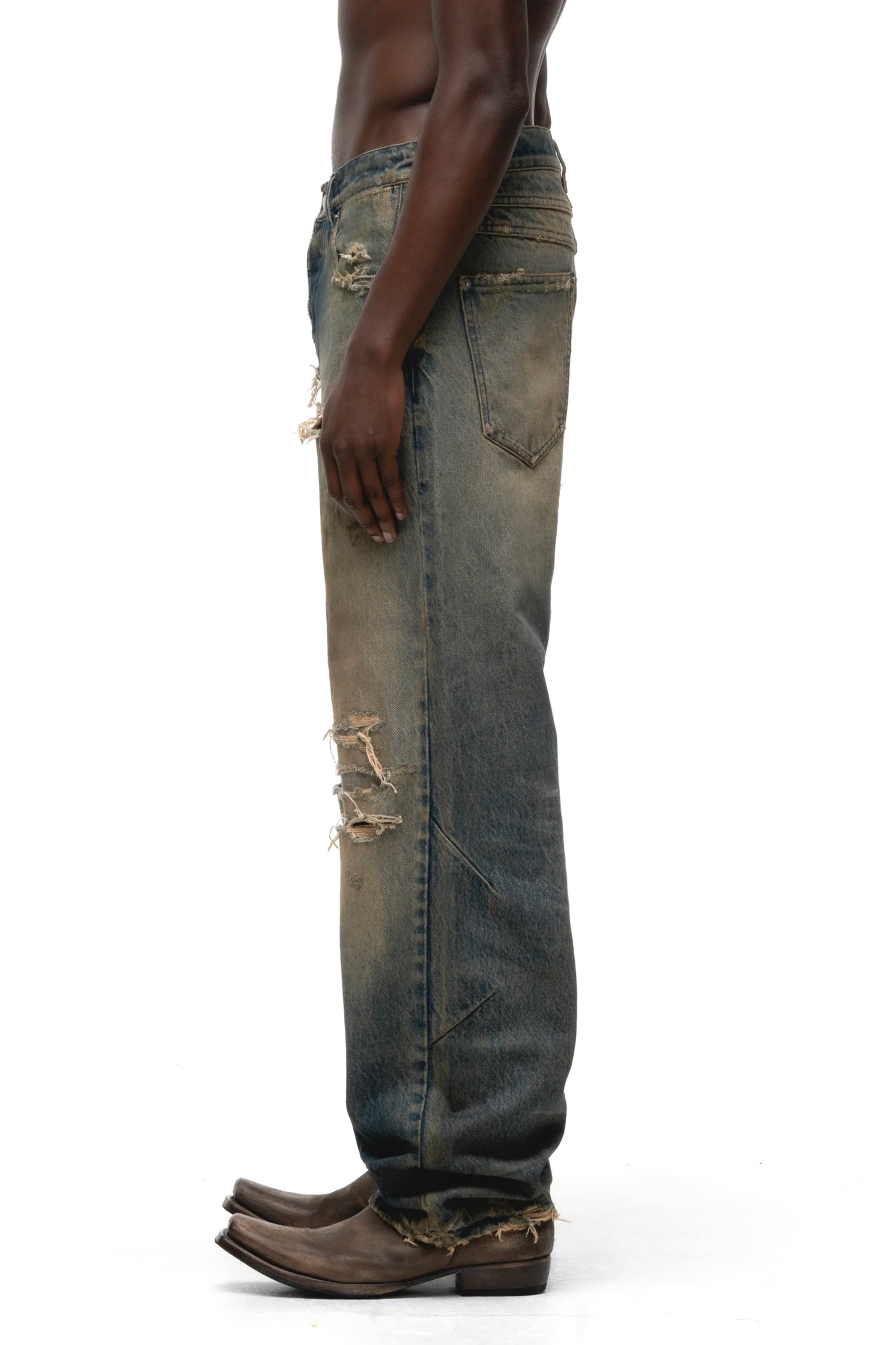 NO/FAITH STUDIOS ITALY SQUARE PATCH CUT / IND | REVERSIBLE NO/FAITH STUDIOS ITALY SQUARE PATCH CUT / IND | REVERSIBLE