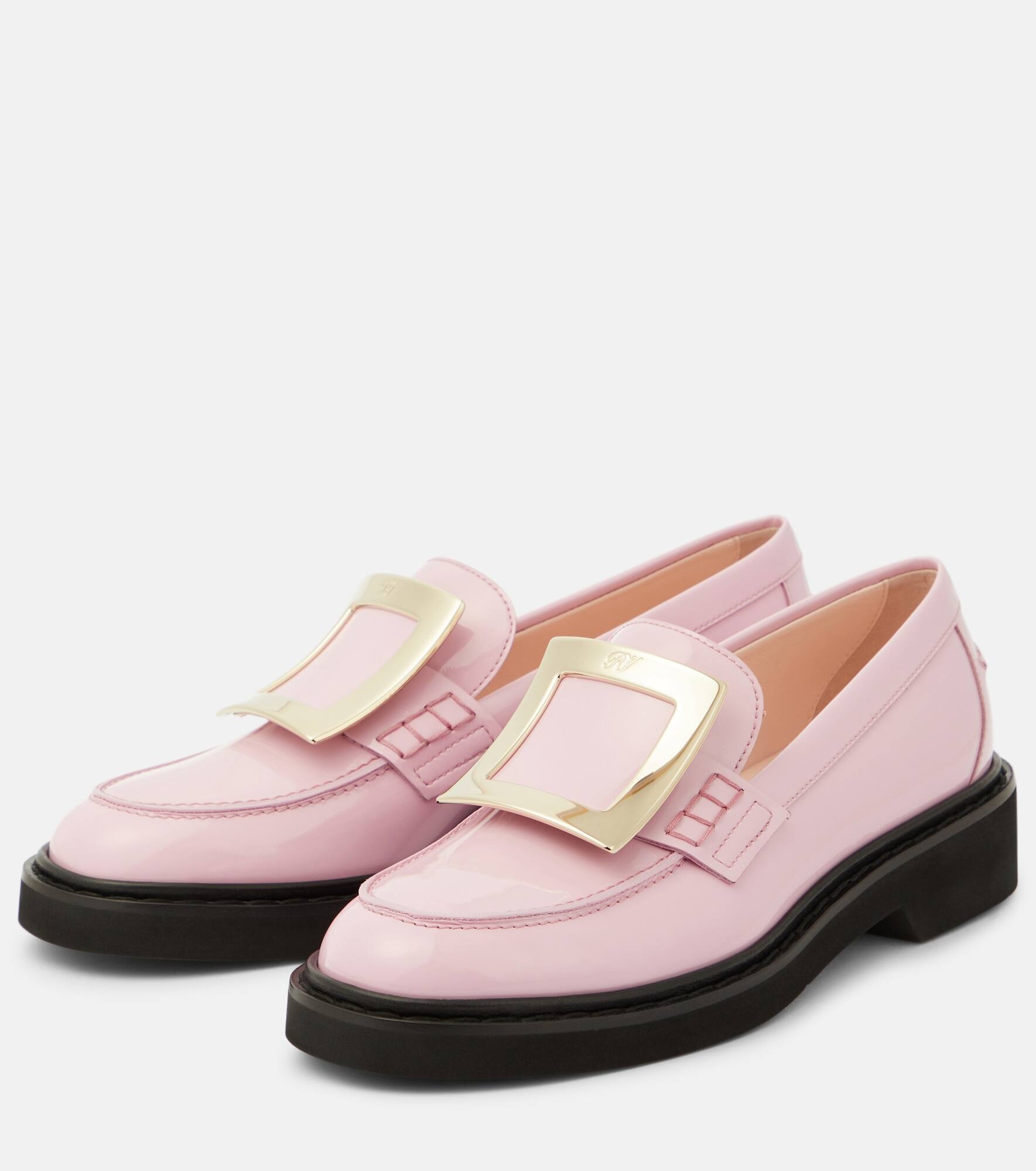 Viv' Rangers patent leather loafers - 5