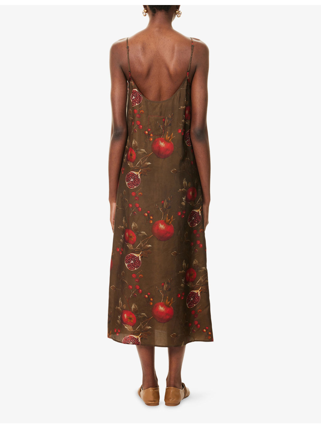 Anaya Shoulder-Straps Woven Midi Dress - 4