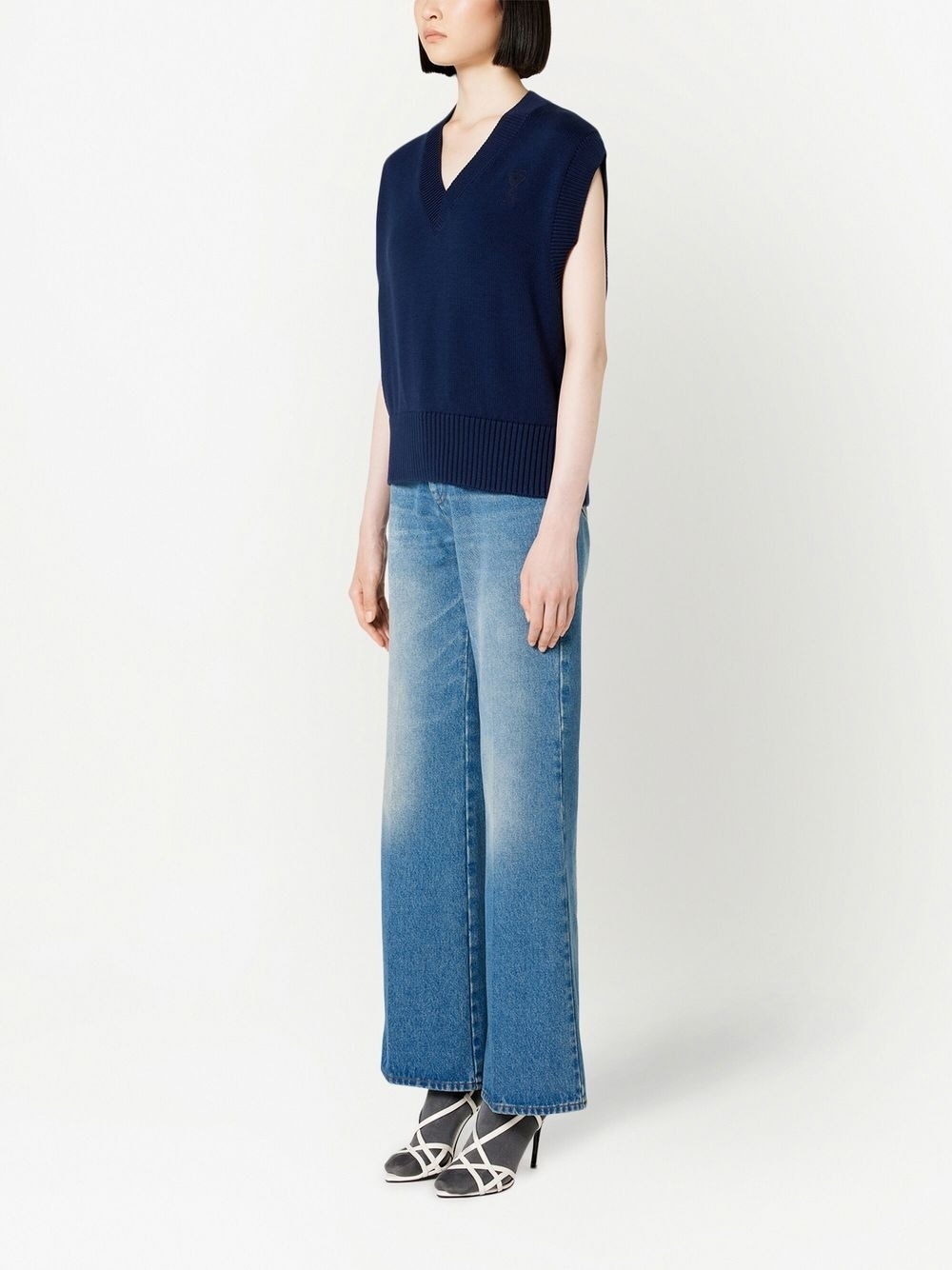 Ami de Coeur knitted vest - 3