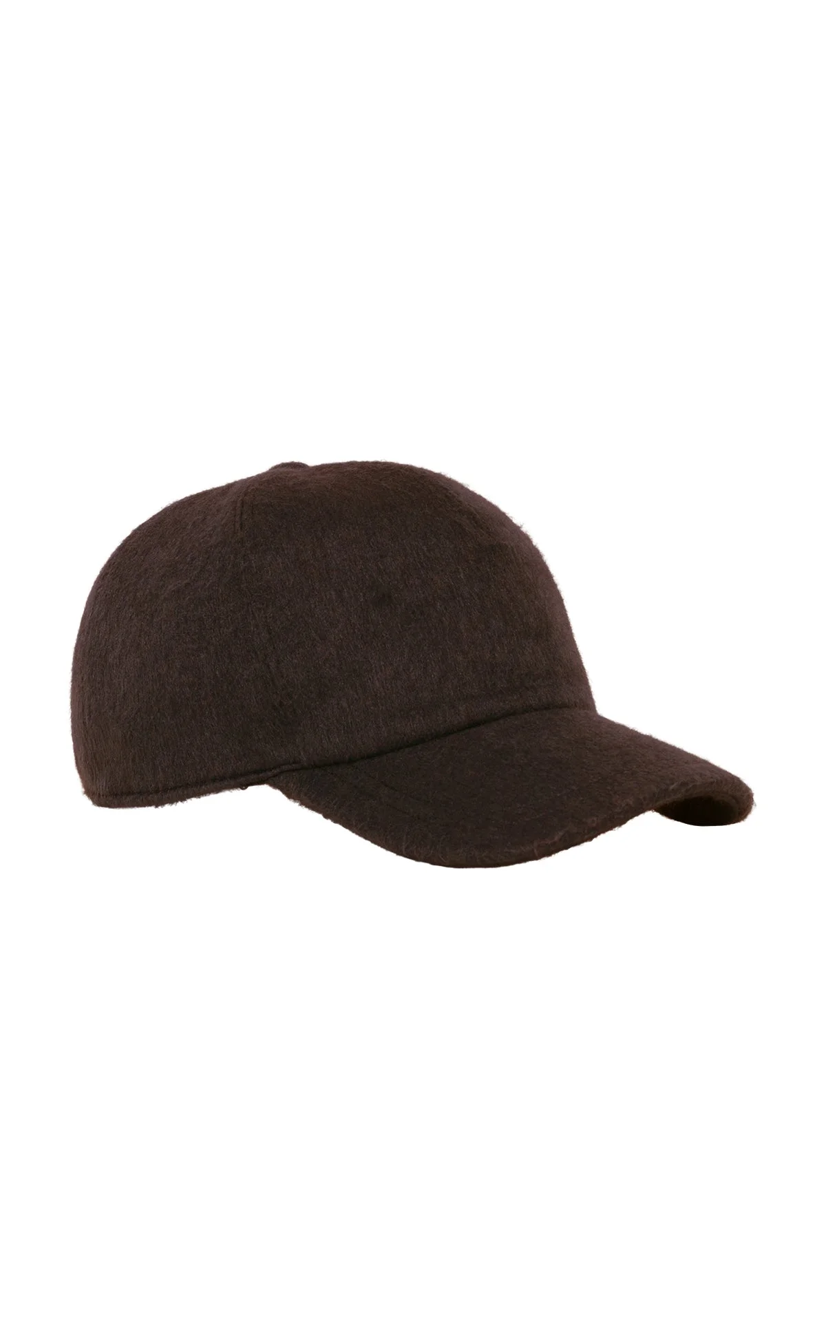 Zed Baseball Hat in Chocolate Cashmere - 1