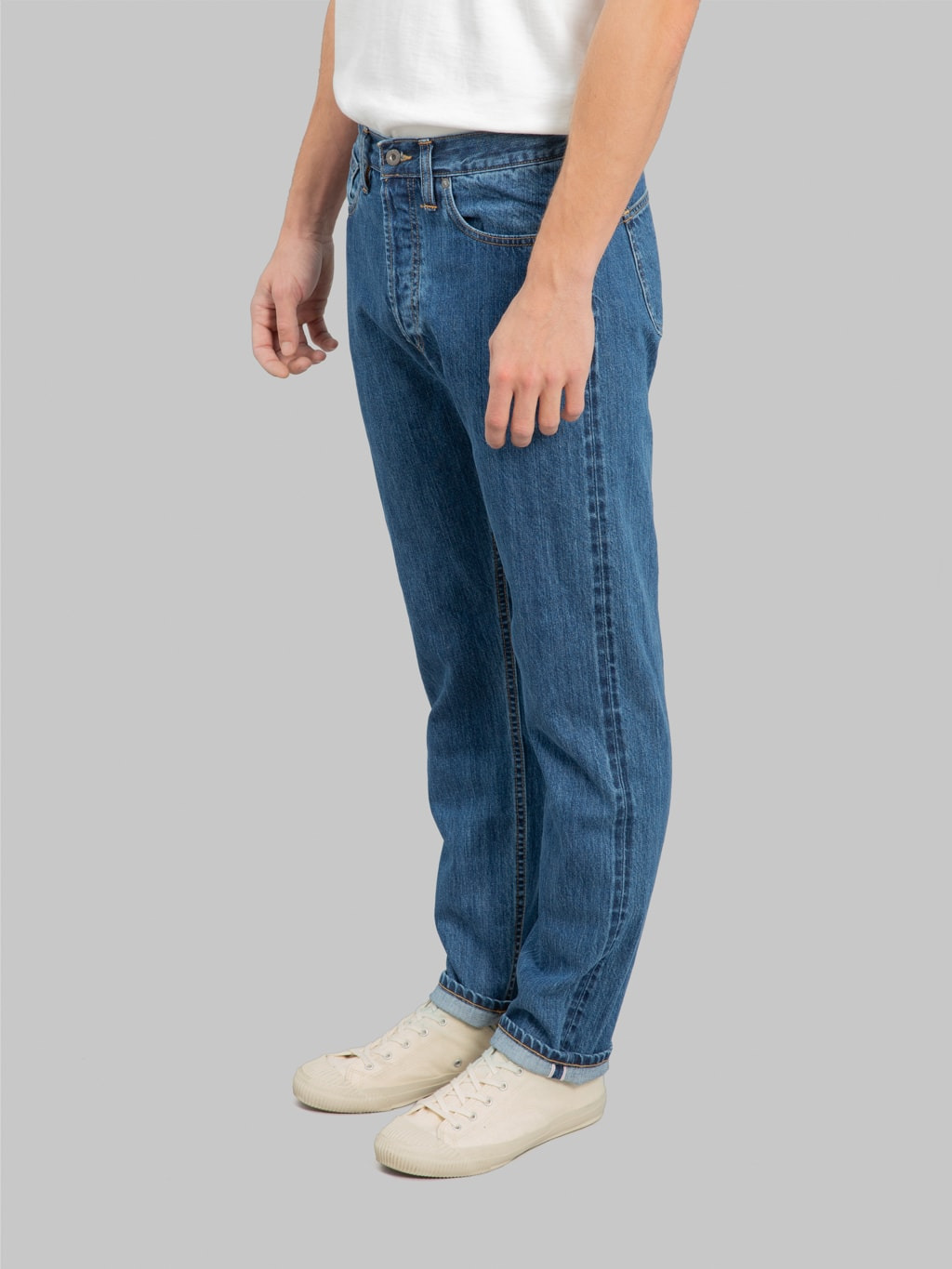 3sixteen CT-101xs Stonewashed Indigo Selvedge Classic Tapered Jeans (2024 Version) - 4