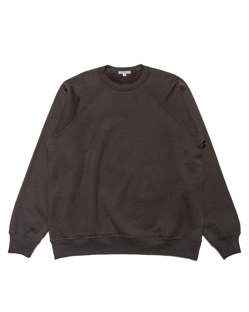 무거운 삼각천 Crewneck 타이어 검정 1