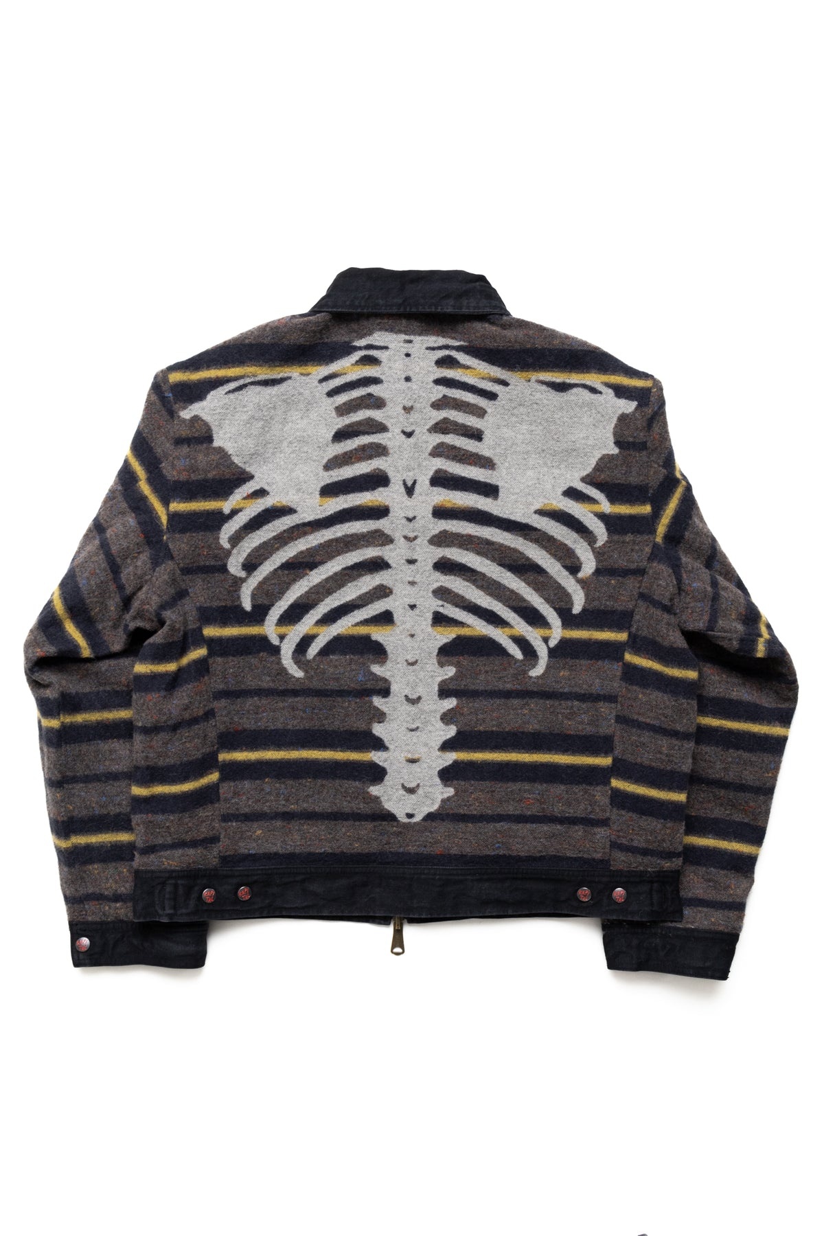 ジャケット・アウター KAPITAL URKOOL /BONE DENIM JACKET Kapital Kountry Embroidered Bone Denim Motocross Jacket