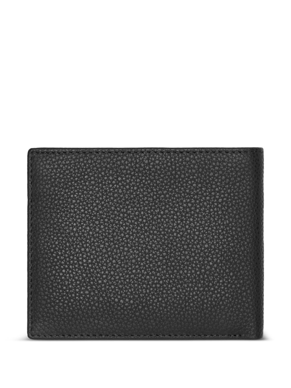logo-print leather wallet - 2