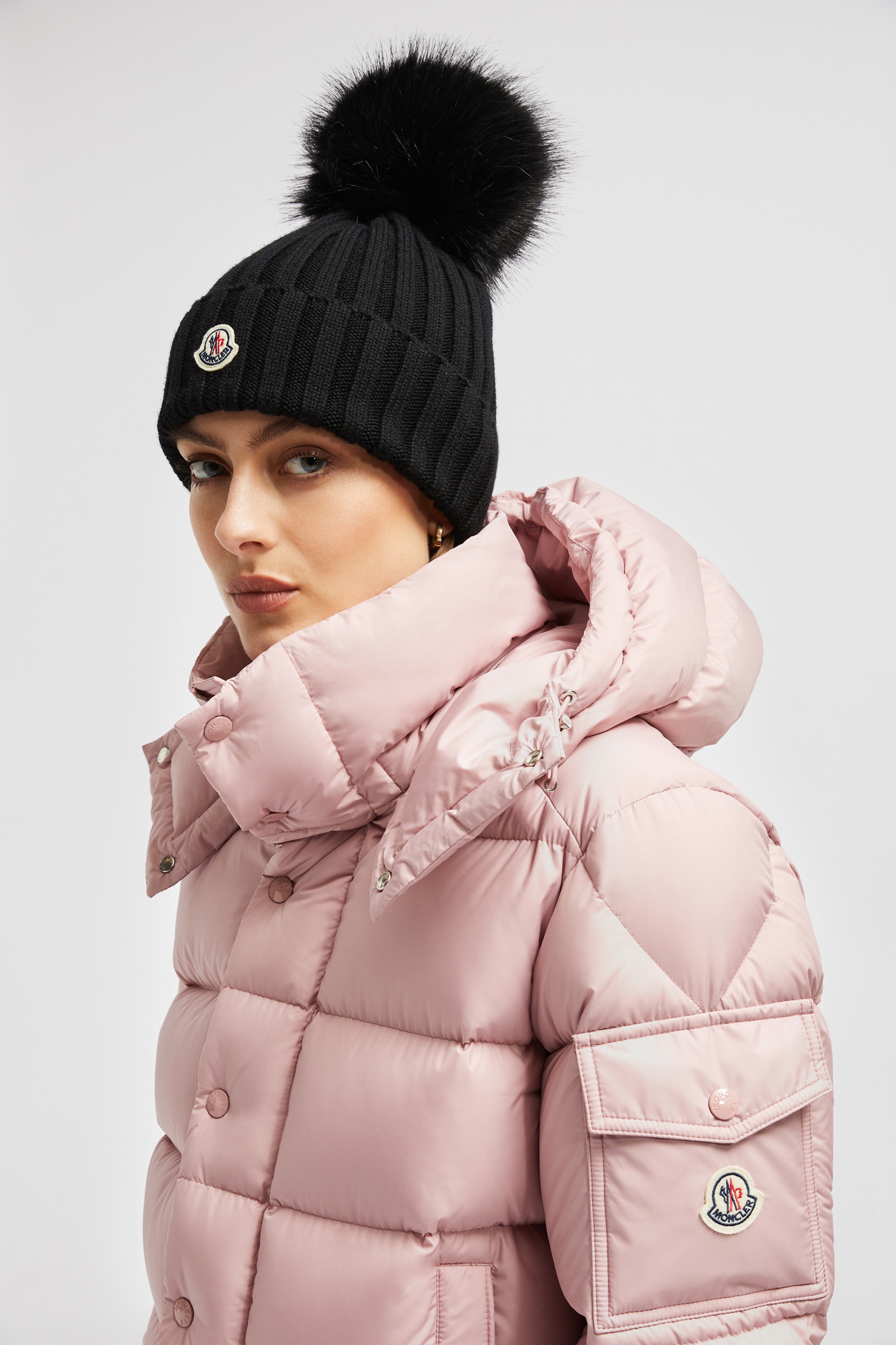 Wool Beanie with Pom Pom - 2
