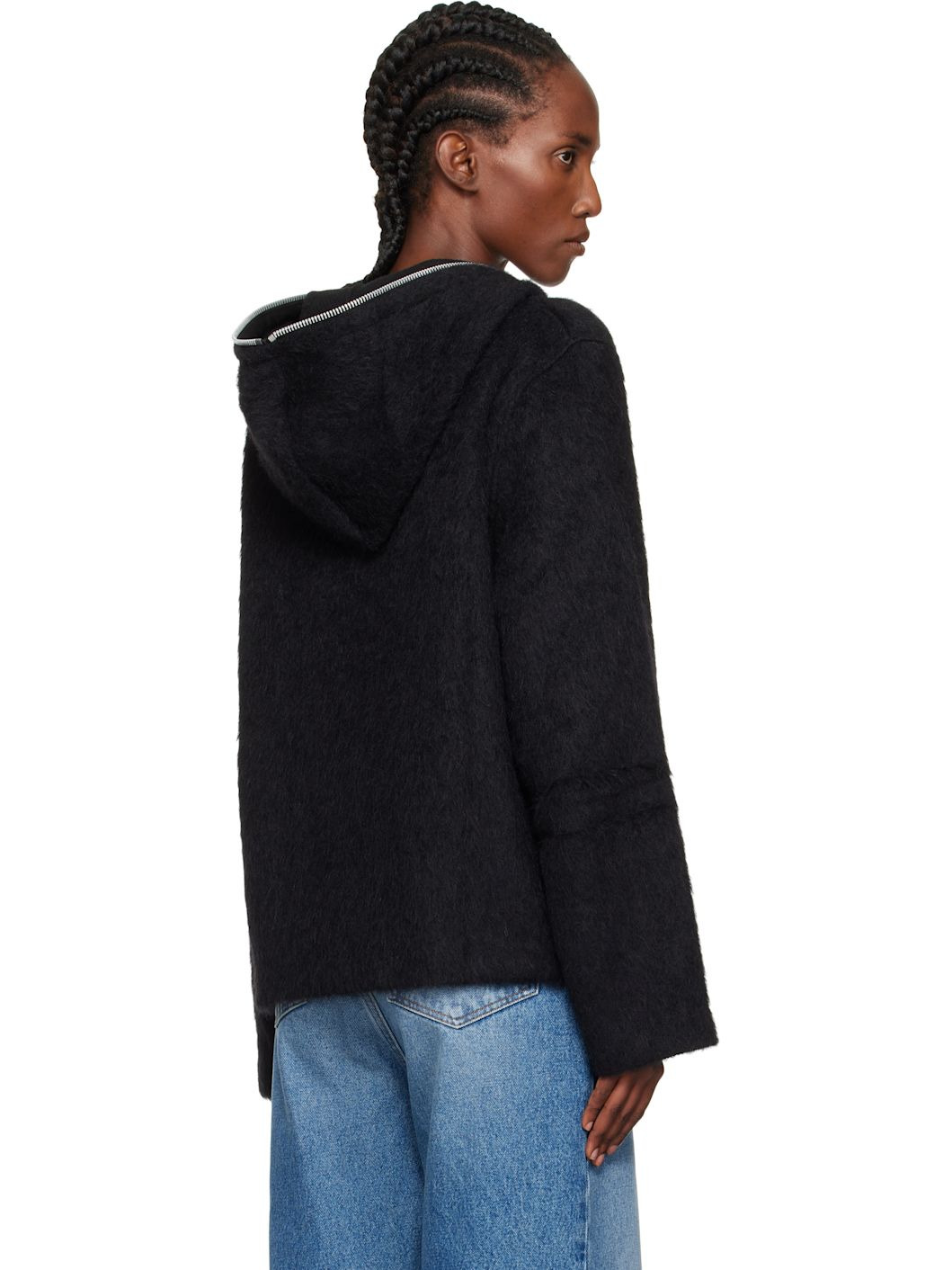 Black Full Zip Hoodie - 3