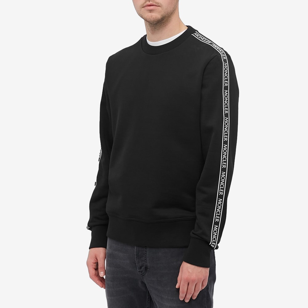 Moncler Tonal Logo Taping Crew Sweat - 4