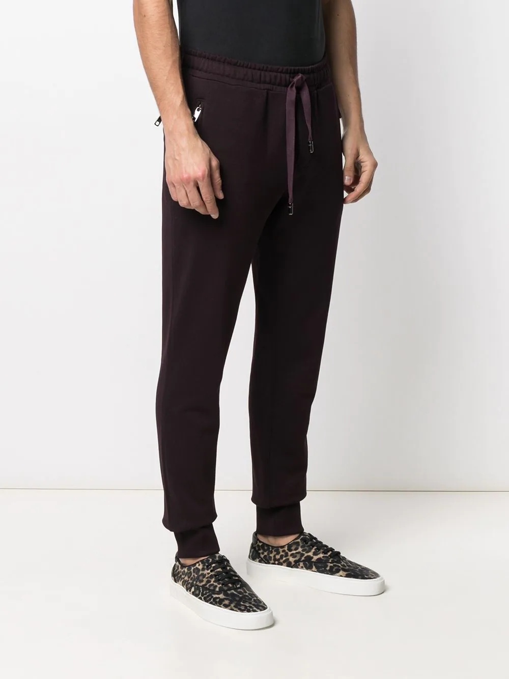 logo patch relaxed track pants - 3