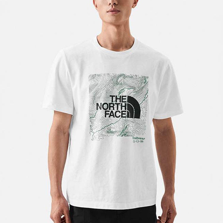 THE NORTH FACE Trailwear Logo T-Shirt 'White' NF0A7WF3-FN4 - 3