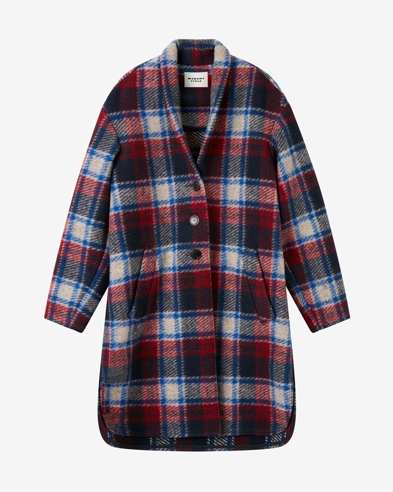GABRIEL CHECKED COAT 1